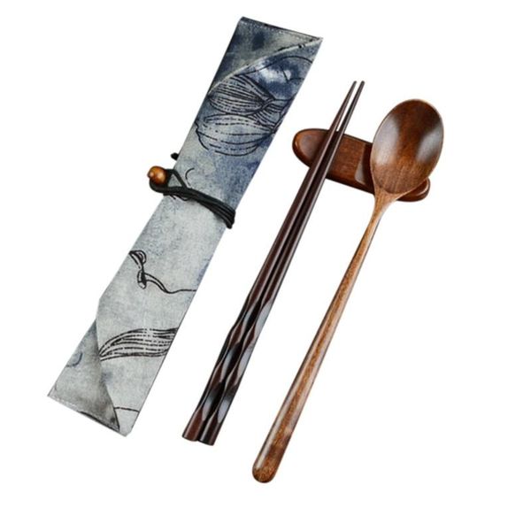 chopsticks 2pcs chinese tableware wooden cutlery sets with spoon fork cloth bag environmentally friendly travel portable
chopsticks 2pcs chinese tableware wooden cutlery sets with spoon fork cloth bag environmentally friendly travel portable