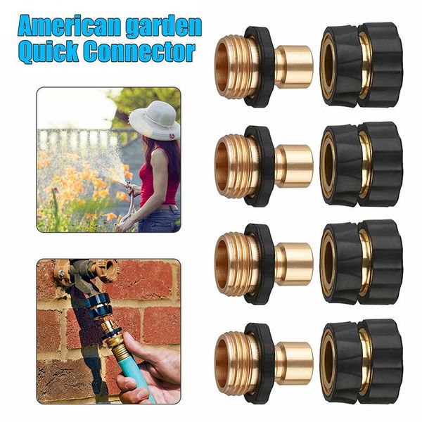 watering equipments 1 pair/4 pairs/8 pairs tap adapter universal garden hose quick connect set 3/4 inch thread
watering equipments 1 pair/4 pairs/8 pairs tap adapter universal garden hose quick connect set 3/4 inch thread