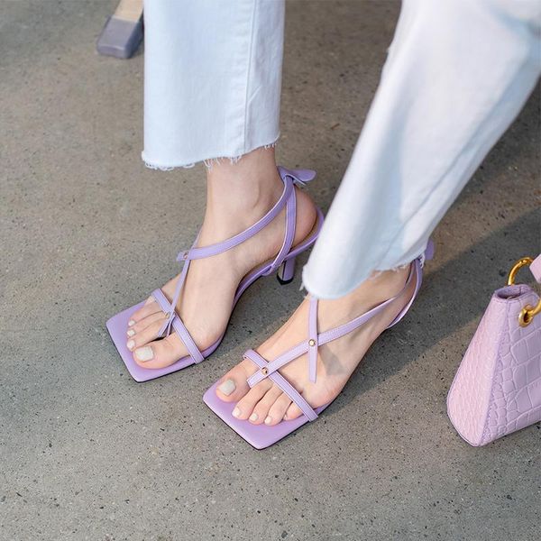 sandals 2021 summer style cow leather women square toe thin heels shoes soft sole, Black
sandals 2021 summer style cow leather women square toe thin heels shoes soft sole, Black