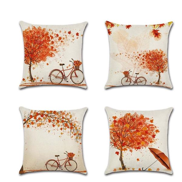cushion/decorative pillow maple tree cushion case home decor pillows cases leaf bicycle sofa linen covers 45*45cm
cushion/decorative pillow maple tree cushion case home decor pillows cases leaf bicycle sofa linen covers 45*45cm