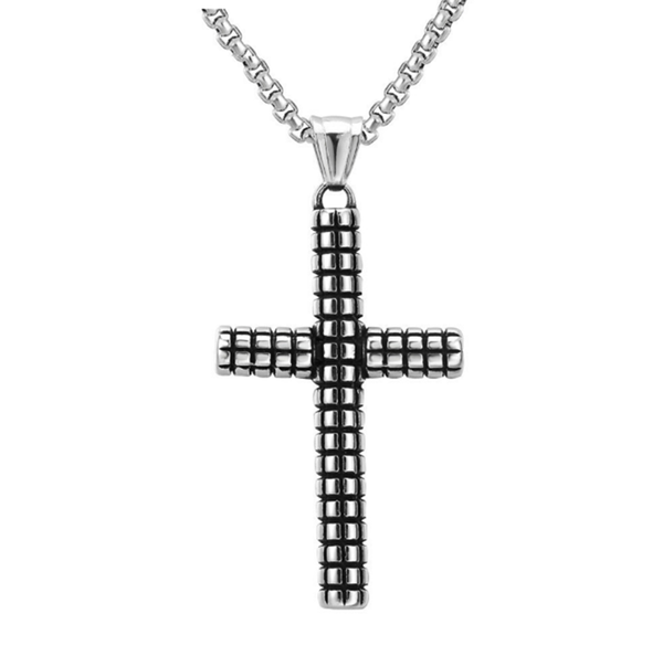 pendant necklaces 316l stainless steel classic cross necklace, jesus belief pendant, trendy locomotive pattern necklace no fade, Silver
pendant necklaces 316l stainless steel classic cross necklace, jesus belief pendant, trendy locomotive pattern necklace no fade, Silver