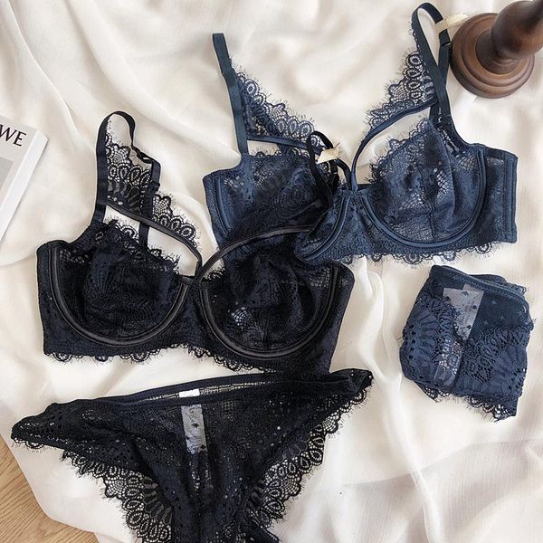bras sets wriufred ultra-thin eyelashes lace lingerie soft steel ring bra panties set transparent gathering hollow out underwear, Red;black
bras sets wriufred ultra-thin eyelashes lace lingerie soft steel ring bra panties set transparent gathering hollow out underwear, Red;black