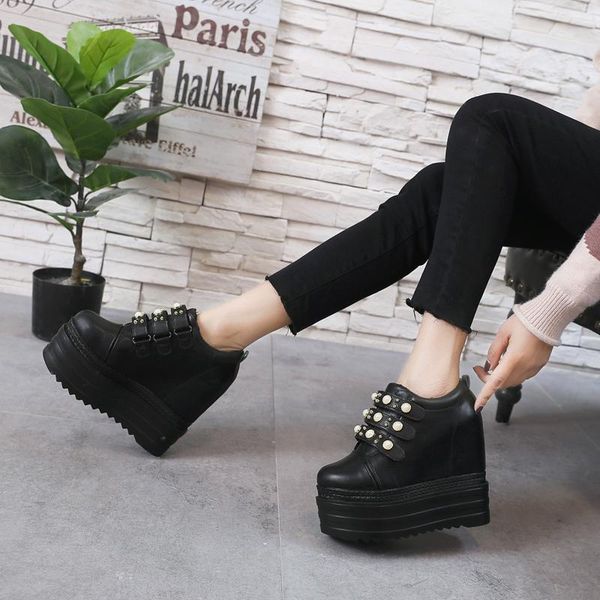 spring woman wedges height increasing platform leather shoes women breathable sneakers black white casual 13cm heels b126 dress
spring woman wedges height increasing platform leather shoes women breathable sneakers black white casual 13cm heels b126 dress