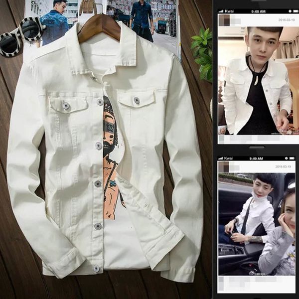 men's jackets kuaishou celebrities with the same denim jacket male social spirit guy couple trendy fit coat d6xc, Black;brown
men's jackets kuaishou celebrities with the same denim jacket male social spirit guy couple trendy fit coat d6xc, Black;brown