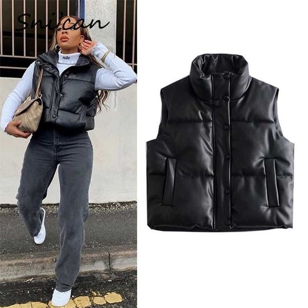 black pu faux leather blazer winter vintage cropped jacket women chaquetas de mujer za fashion female outwear abrigo veste 211022
black pu faux leather blazer winter vintage cropped jacket women chaquetas de mujer za fashion female outwear abrigo veste 211022