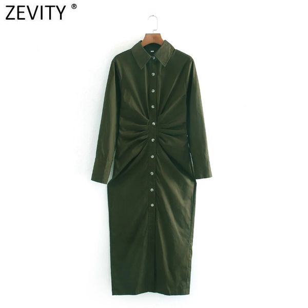 zevity women fashion solid pleats shirt dress office ladies long sleeve single breasted vestido chic casual slim dresses ds4468, Black;gray
zevity women fashion solid pleats shirt dress office ladies long sleeve single breasted vestido chic casual slim dresses ds4468, Black;gray
