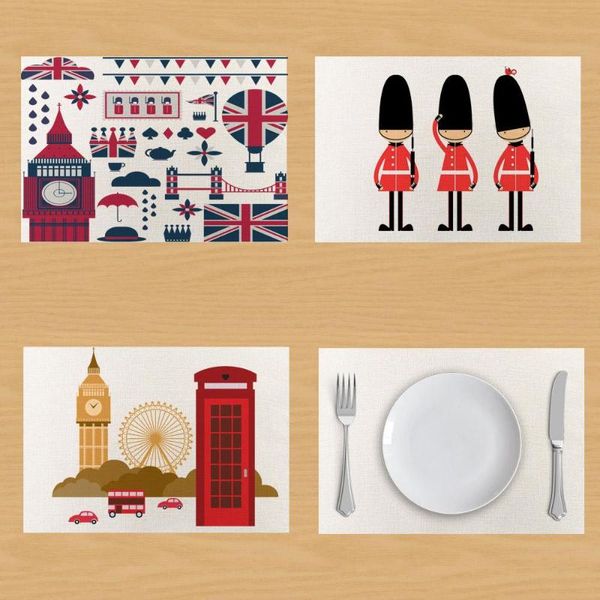 mats & pads england style london table mat linen napkin coffee tea towel placemat decor onderzetters posavasos
mats & pads england style london table mat linen napkin coffee tea towel placemat decor onderzetters posavasos