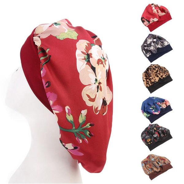 beanies women silky satin bonnet sleep cap cross front wide band turban head cover vintage floral print large night sleeping hat
beanies women silky satin bonnet sleep cap cross front wide band turban head cover vintage floral print large night sleeping hat