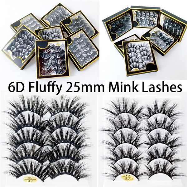 25mm 6d fluffy mink lashes 5 pairs/set natural thick eyelashes extension false eye lash makeup tools
25mm 6d fluffy mink lashes 5 pairs/set natural thick eyelashes extension false eye lash makeup tools
