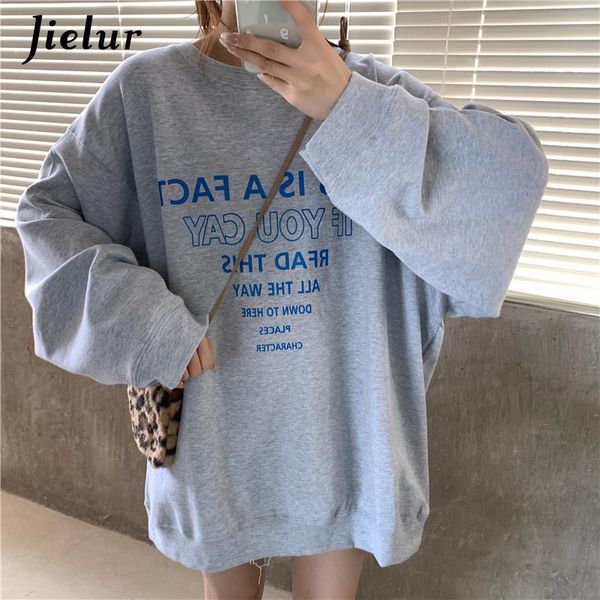 women's hoodies & sweatshirts 2021 autumn korean women gray white basic thin letter female sweatshirt loose oversized hoodie pullover, Black
women's hoodies & sweatshirts 2021 autumn korean women gray white basic thin letter female sweatshirt loose oversized hoodie pullover, Black