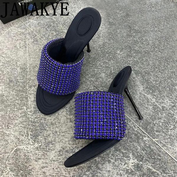 slippers brand high heel mules designer crystal stiletto shoes summer women t-show party, Black
slippers brand high heel mules designer crystal stiletto shoes summer women t-show party, Black