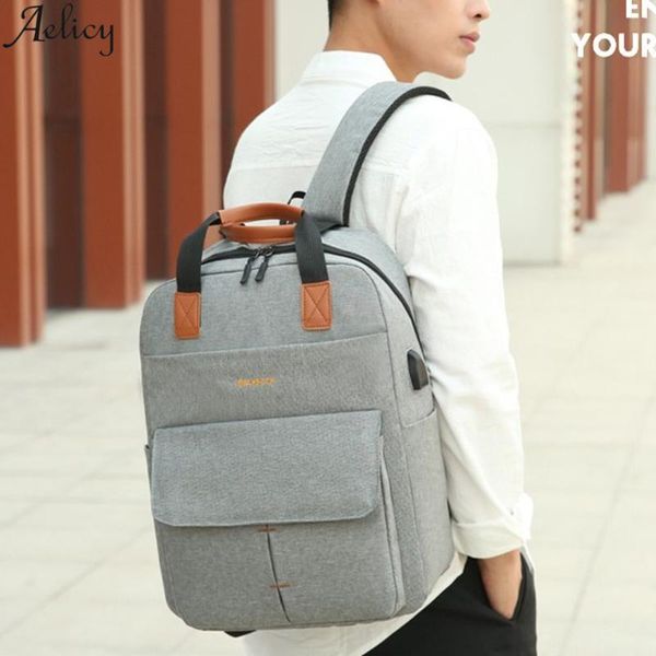 backpack aelicy fashion ladies men's student multi-function charging lapbag outdoor travel 2021
backpack aelicy fashion ladies men's student multi-function charging lapbag outdoor travel 2021