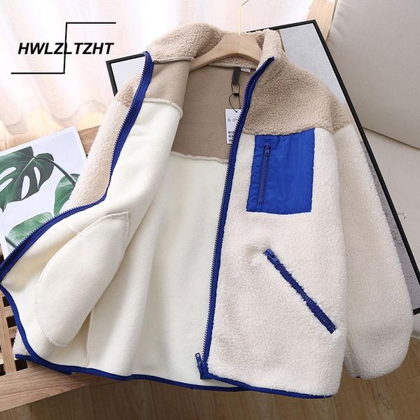 women 2021 fashion thick warm fleece teddy coat vintage long sleeve side pockets female outerwear chic overcoat women's jackets, Black;brown
women 2021 fashion thick warm fleece teddy coat vintage long sleeve side pockets female outerwear chic overcoat women's jackets, Black;brown