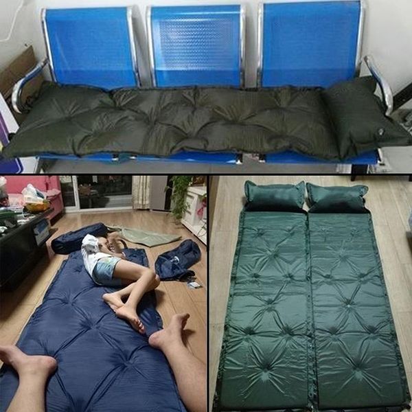 outdoor pads self-inflating moisture-proof pad pvc automatic inflatable splicing cushion tent mat for field trips camping
outdoor pads self-inflating moisture-proof pad pvc automatic inflatable splicing cushion tent mat for field trips camping