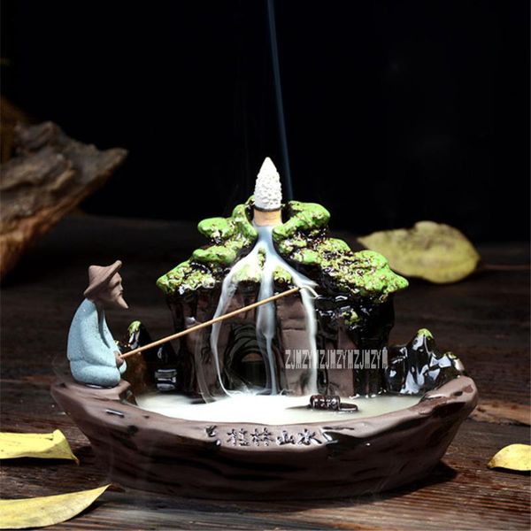 sachet bags creative backflow incense burner dlxl066 home decoration ceramic furnace + 60pcs cones
sachet bags creative backflow incense burner dlxl066 home decoration ceramic furnace + 60pcs cones