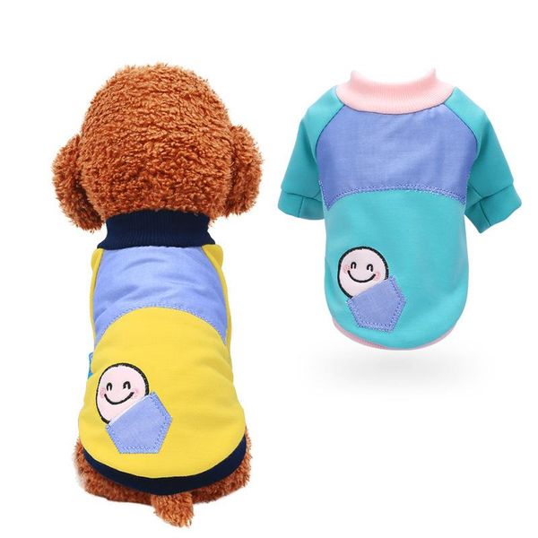 dog apparel clothes casual t-shirt short sleeve breathable teddy bomei pet cat spring and summer for lovers
dog apparel clothes casual t-shirt short sleeve breathable teddy bomei pet cat spring and summer for lovers