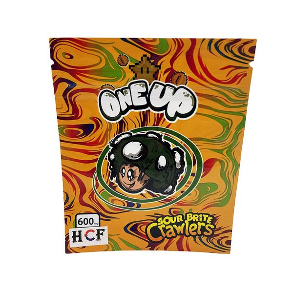 one up candy packaging bags 600 mg 3 side seal plastic mylar edible pouch sour brite crawlers apples peachies watermelon strawberry puffs
one up candy packaging bags 600 mg 3 side seal plastic mylar edible pouch sour brite crawlers apples peachies watermelon strawberry puffs