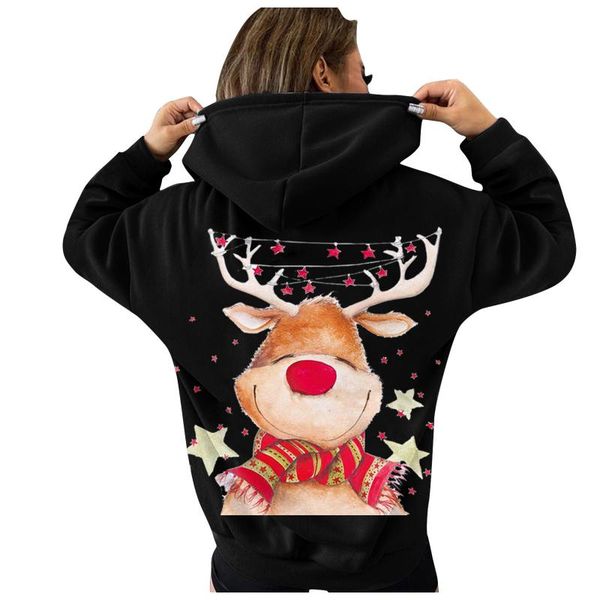 women's hoodies & sweatshirts kawaii sweatshirt women loose christmas cartoon printed pullovers long sleeve casual pocket hoodie winter, Black
women's hoodies & sweatshirts kawaii sweatshirt women loose christmas cartoon printed pullovers long sleeve casual pocket hoodie winter, Black