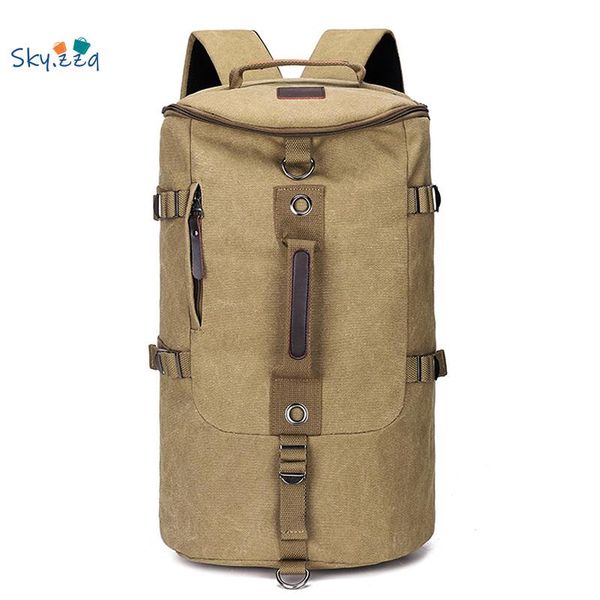 large capacity rucksack man travel duffle bag male luggage canvas bucket shoulder bags men outdoor backpack dropship
large capacity rucksack man travel duffle bag male luggage canvas bucket shoulder bags men outdoor backpack dropship
