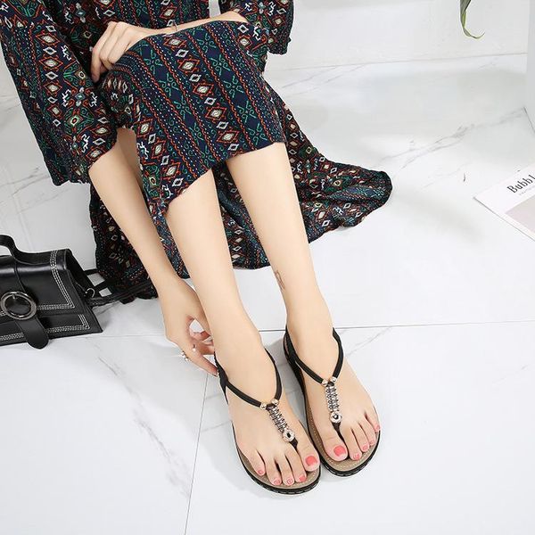 sandals summer woman gladiator fashion platform casual shoes ladies open toe plus size, Black
sandals summer woman gladiator fashion platform casual shoes ladies open toe plus size, Black
