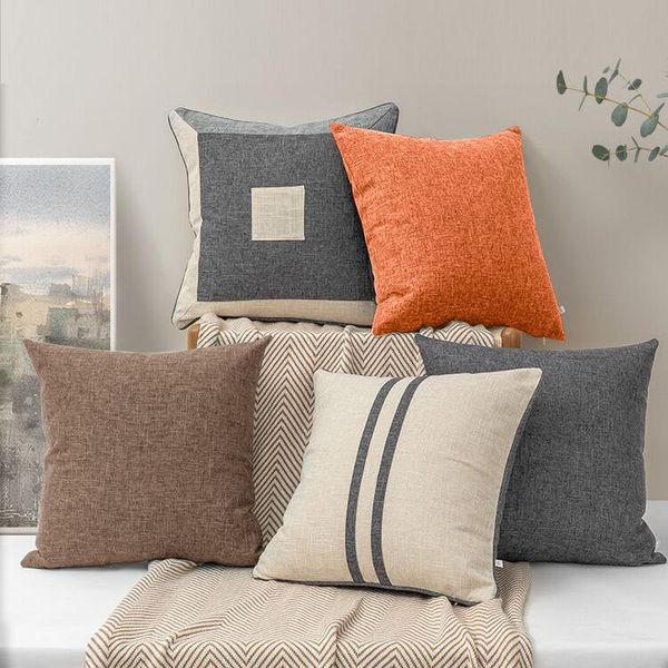 pillow case solid color simple modern art living room thicken soft vintage kissenbezug home textile di50bzt
pillow case solid color simple modern art living room thicken soft vintage kissenbezug home textile di50bzt