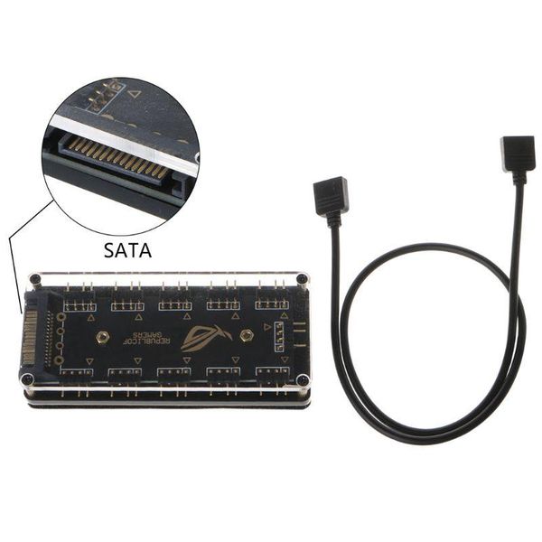 fans & coolings l93a aura sync 5v 3-pin rgb 10 hub splitter sata power 3pin argb adapter extension cable for gigabyte msi a sus asrock led
fans & coolings l93a aura sync 5v 3-pin rgb 10 hub splitter sata power 3pin argb adapter extension cable for gigabyte msi a sus asrock led