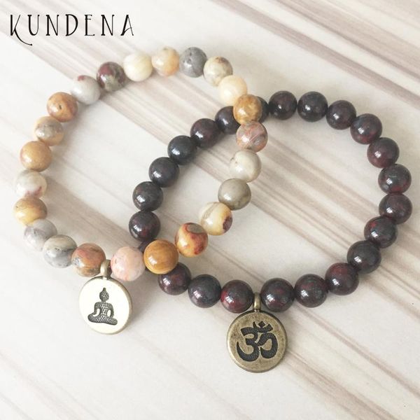 tennis crazy lace and j-asper red 8mm bracelet sets charm goddess of meditation om wrist bronze antique man mala, Golden;silver
tennis crazy lace and j-asper red 8mm bracelet sets charm goddess of meditation om wrist bronze antique man mala, Golden;silver
