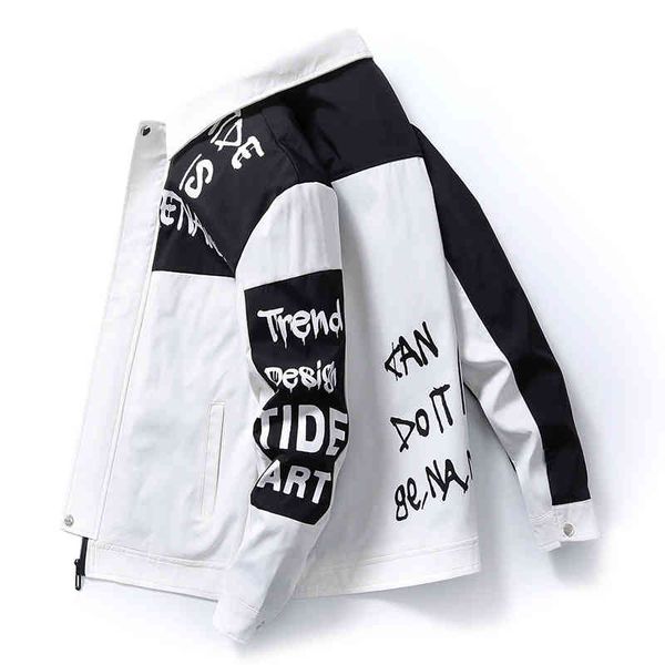 2021 men autumn youth men's fashion et coats turn down collar high street multi pocket cargo ets male, Black
2021 men autumn youth men's fashion et coats turn down collar high street multi pocket cargo ets male, Black
