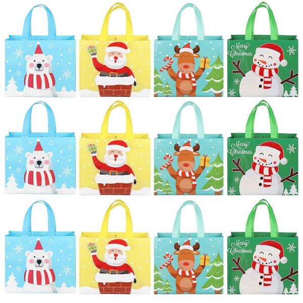 gift wrap hemoton 12pcs christmas bags portable festive goody 4 patterns xmas party candy storage pouches for chr
gift wrap hemoton 12pcs christmas bags portable festive goody 4 patterns xmas party candy storage pouches for chr