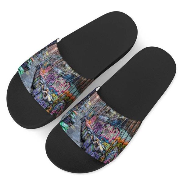 slippers women summer waste street wall ashcan soft sole slides beach flip flops indoor & outdoor sandals pu cover light weight, Black
slippers women summer waste street wall ashcan soft sole slides beach flip flops indoor & outdoor sandals pu cover light weight, Black