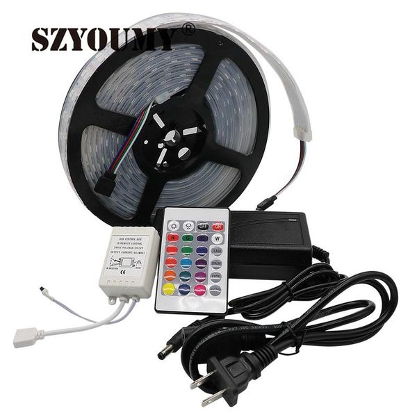 strips szyoumy dc12v 120leds/m rgb led strip 5m/reel double row color change tape light ip67 waterproof 44 key remote
strips szyoumy dc12v 120leds/m rgb led strip 5m/reel double row color change tape light ip67 waterproof 44 key remote
