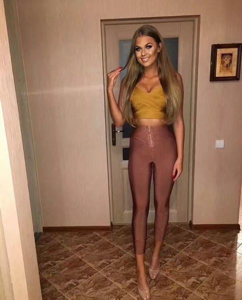 women's pants & capris women winter fashion back zipper black white bandage designer bodycon elastic ladies pencil trousers
women's pants & capris women winter fashion back zipper black white bandage designer bodycon elastic ladies pencil trousers