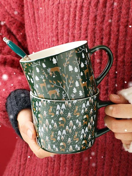 mugs ins style creative trend personality ceramic mug christmas pattern coffee cup couple breakfast household water
mugs ins style creative trend personality ceramic mug christmas pattern coffee cup couple breakfast household water
