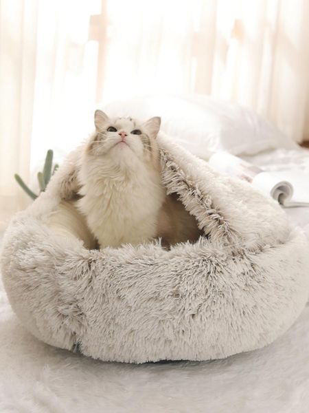 cat beds & furniture pet cave bed round self warming nests 2-in-1 semi-enclosed pad with cover comfortable soft mats for indoor small dog ra
cat beds & furniture pet cave bed round self warming nests 2-in-1 semi-enclosed pad with cover comfortable soft mats for indoor small dog ra