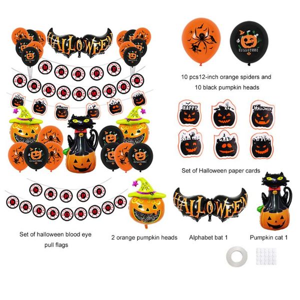 christmas decorations halloween scary pumpkin lantern balloon set banner cat bat ghost home party window wall festival decoration
christmas decorations halloween scary pumpkin lantern balloon set banner cat bat ghost home party window wall festival decoration