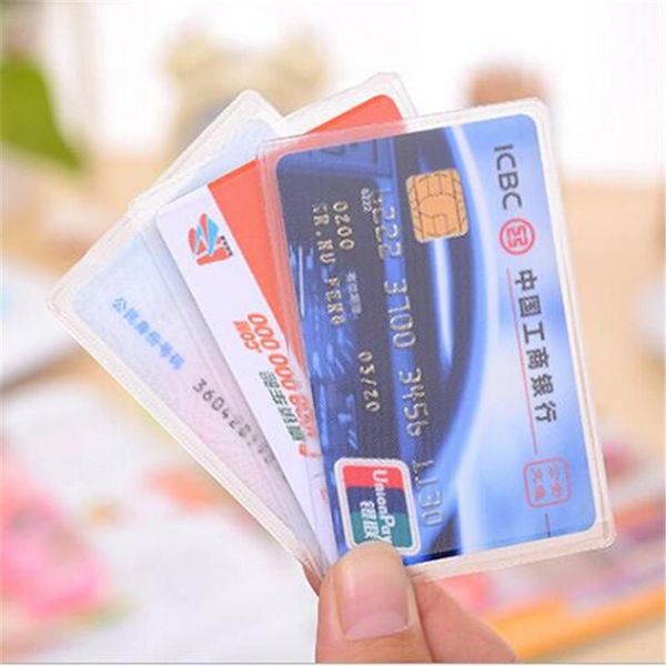 card holders 10pcs waterproof transparent holder plastic id case to protect s protector cardholder, Brown;gray
card holders 10pcs waterproof transparent holder plastic id case to protect s protector cardholder, Brown;gray