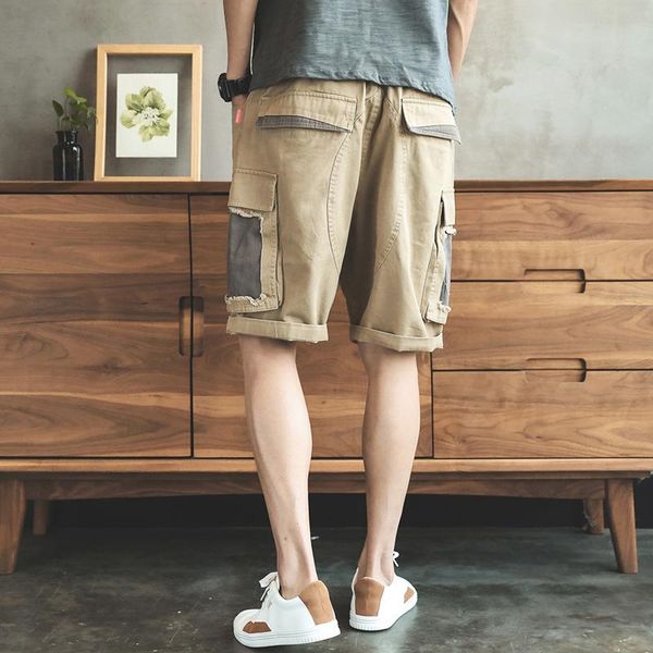men's shorts men clothing 2021 summer workwear casual loose tide brand 5 points pants trend all-match for, White;black
men's shorts men clothing 2021 summer workwear casual loose tide brand 5 points pants trend all-match for, White;black