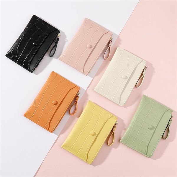 card holders stone pattern mini women holder cute credit id zipper slim wallet case pu leather coin purse, Brown;gray
card holders stone pattern mini women holder cute credit id zipper slim wallet case pu leather coin purse, Brown;gray