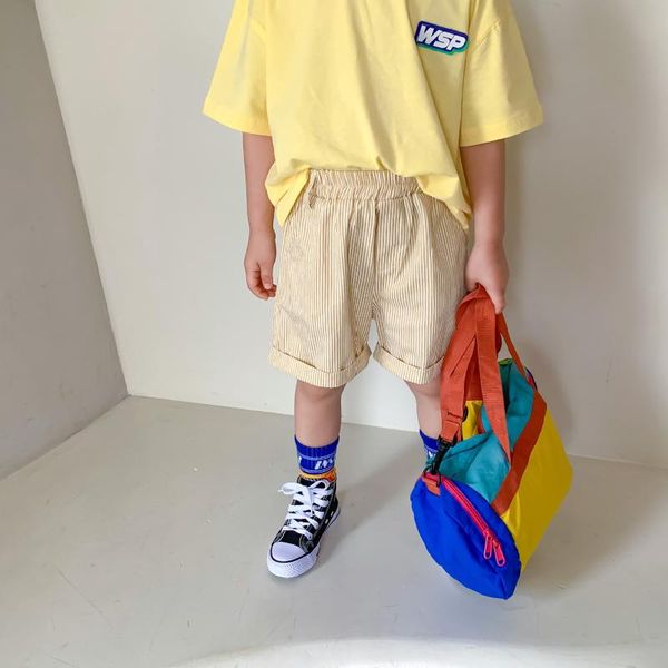 trousers children's korean shorts 2021 summer boys and girls' simple vertical stripe roll hem loose casual comfortable, Blue
trousers children's korean shorts 2021 summer boys and girls' simple vertical stripe roll hem loose casual comfortable, Blue