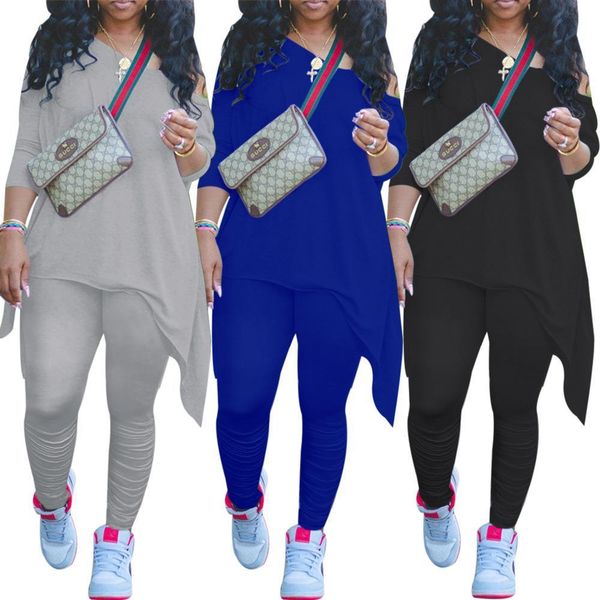 off shoulder irregular womenpant long sleeve stacked suit active wear tracksuit two piece set fitness outfits, White
off shoulder irregular womenpant long sleeve stacked suit active wear tracksuit two piece set fitness outfits, White