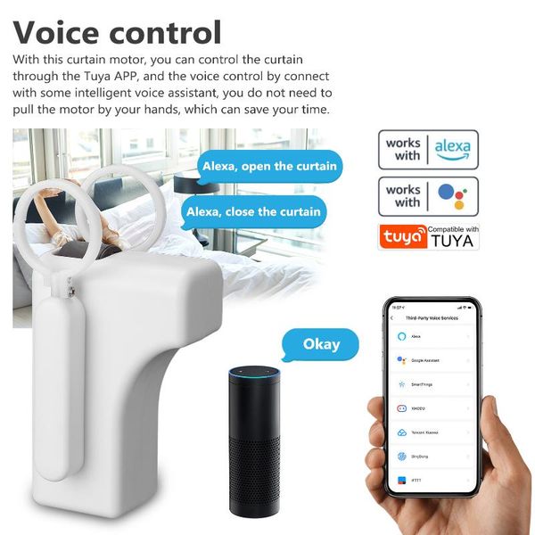 smart home control wifi curtain motor remote controller intelligent household el electric motors mobilephone app voice
smart home control wifi curtain motor remote controller intelligent household el electric motors mobilephone app voice