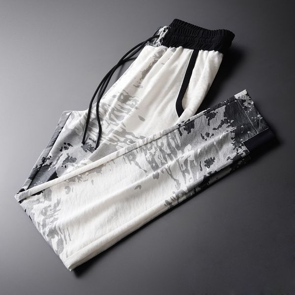 men's pants summer mens allover printed ankle-length plus size 4xl slim fit elastic waist casual trousers k1ce, Black
men's pants summer mens allover printed ankle-length plus size 4xl slim fit elastic waist casual trousers k1ce, Black