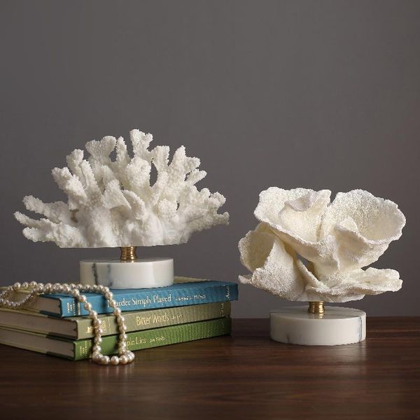 decorative objects & figurines european-style white artificial coral ornaments with marble pattern base creative resin crafts home decoratio
decorative objects & figurines european-style white artificial coral ornaments with marble pattern base creative resin crafts home decoratio