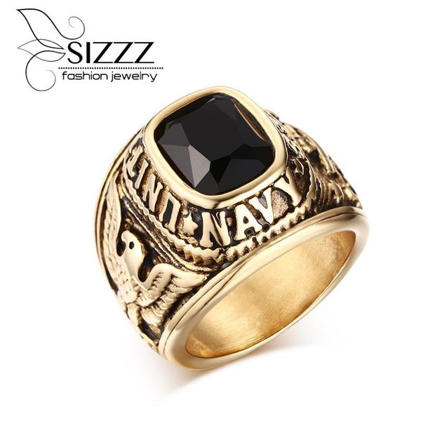 wedding rings sizzz superior quality vintage army with cz zircon stainless steel eagle pattern ring for male alliances, Slivery;golden
wedding rings sizzz superior quality vintage army with cz zircon stainless steel eagle pattern ring for male alliances, Slivery;golden