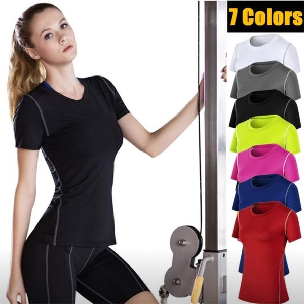 yoga for women quick dry sports shirt fitness gym running t-shirts female sportswear outfits, White;red
yoga for women quick dry sports shirt fitness gym running t-shirts female sportswear outfits, White;red