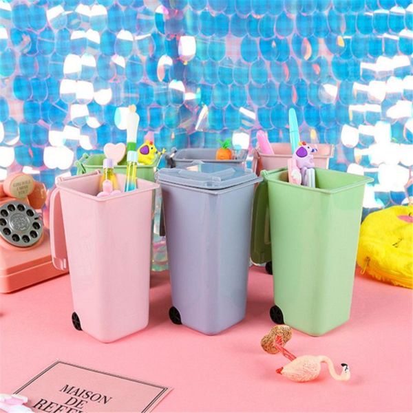 waste bins creative mini fillet dustbin shape pen holder plastic paper baskets tube barrels for child office accessories prullenbak
waste bins creative mini fillet dustbin shape pen holder plastic paper baskets tube barrels for child office accessories prullenbak