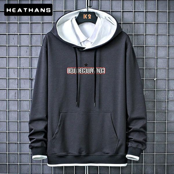 men's hoodies & sweatshirts spring autumn hooded o neck long sleeves solid color thin loose letter print swearshirts male harajuku stre, Black
men's hoodies & sweatshirts spring autumn hooded o neck long sleeves solid color thin loose letter print swearshirts male harajuku stre, Black