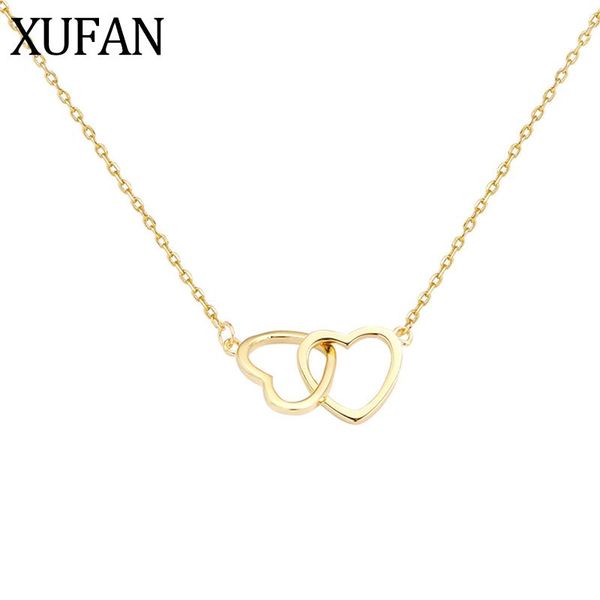 pendant necklaces gold color shiny double heart love copper zirconia circle pendants gift for girl choker collar jewelry party, Silver
pendant necklaces gold color shiny double heart love copper zirconia circle pendants gift for girl choker collar jewelry party, Silver