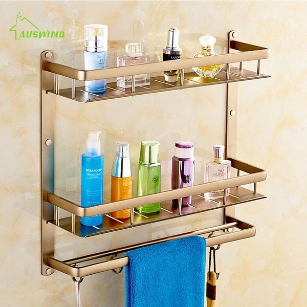 bathroom shelves space aluminum towel rack european antique shelf wall corner with hooks brushed accessories set
bathroom shelves space aluminum towel rack european antique shelf wall corner with hooks brushed accessories set