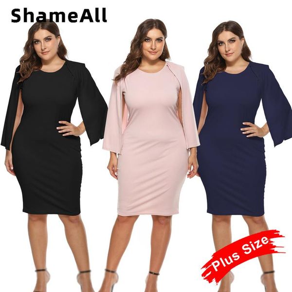 fashion women autumn long cloak sleeve dress office lady plus size 4xl stretch bodycon short party night elegant casual dresses, Black;gray
fashion women autumn long cloak sleeve dress office lady plus size 4xl stretch bodycon short party night elegant casual dresses, Black;gray